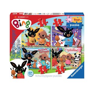 Ravensburger (06834) - "Bing" - 2 3 4 5 pezzi