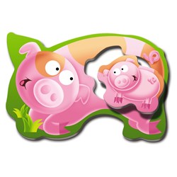 Ravensburger (06903) - "Mother and Babies" - 2 pezzi