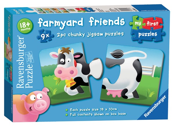 Ravensburger (06904) - "Farmyard Friends" - 2 pezzi