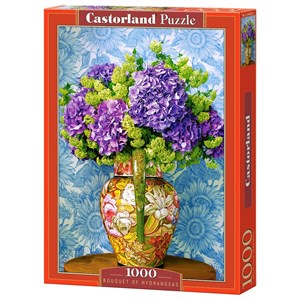 Castorland (C-104352) - "Bouquet Of Hydrangeas" - 1000 pezzi
