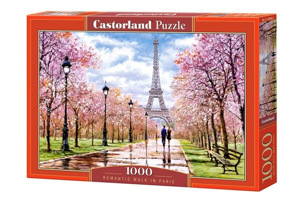 Castorland (C-104369) - "Romantic Walk In Paris" - 1000 pezzi