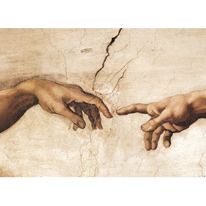 Eurographics (6000-2016) - Michelangelo: "The Creation of Adam" - 1000 pezzi