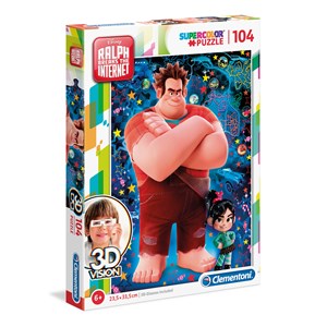 Clementoni (20610) - "Ralph breaks the Internet" - 104 pezzi