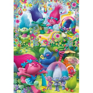 Clementoni (07128) - "Trolls" - 60 pezzi