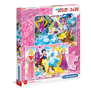 Clementoni (24751) - "Disney Princess" - 20 pezzi