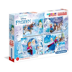 Clementoni (07723) - "Frozen" - 20 60 100 180 pezzi