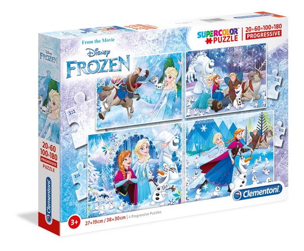 Clementoni (07723) - "Frozen" - 20 60 100 180 pezzi