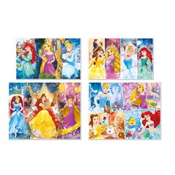 Clementoni (07721) - "Disney Princess" - 20 60 100 180 pezzi