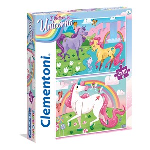 Clementoni (24754) - "I Believe in Unicorns" - 20 pezzi