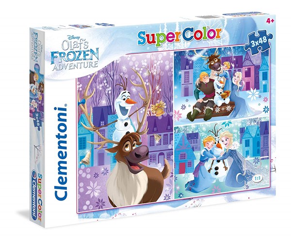 Clementoni (25228) - "Olaf's Frozen Adventures" - 48 pezzi