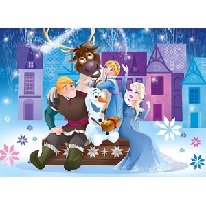 Clementoni (25228) - "Olaf's Frozen Adventures" - 48 pezzi