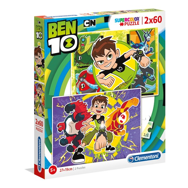 Clementoni (07136) - "Ben 10" - 60 pezzi