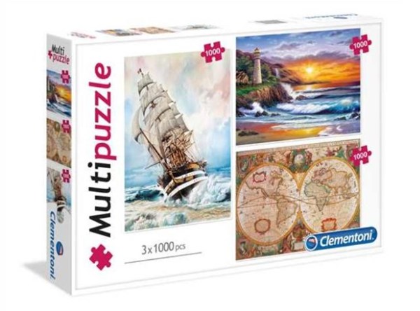 Clementoni (08108) - "Travel" - 1000 pezzi