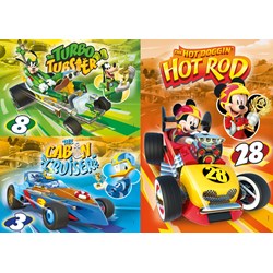 Clementoni (25227) - "Mickey and The Roadster Racers" - 48 pezzi