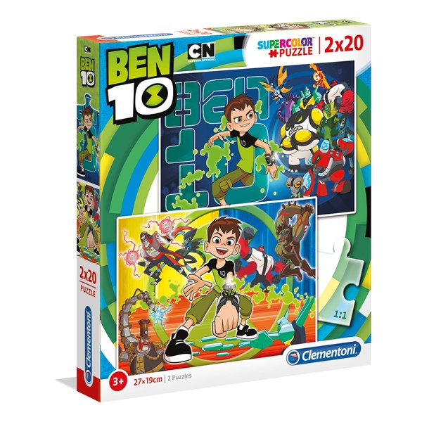 Clementoni (07035) - "Ben 10" - 20 pezzi