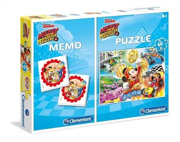Clementoni (07917) - "Mickey + Memo" - 60 pezzi