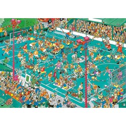 Jumbo (19094) - Jan van Haasteren: "Hockey Championships" - 1000 pezzi