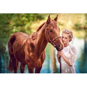 Castorland (C-104390) - "Beauty and Gentleness" - 1000 pezzi