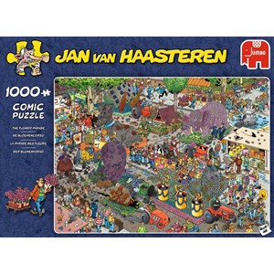 Jumbo (19071) - Jan van Haasteren: "Flower Parade" - 1000 pezzi