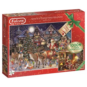 Jumbo (11182) - "Santa’s Christmas Helpers" - 1000 pezzi