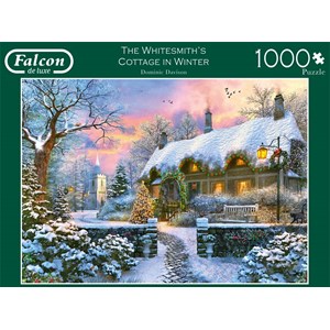 Falcon (11227) - Dominic Davison: "The Whitesmith’s Cottage in Winter" - 1000 pezzi