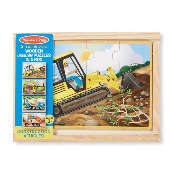 Melissa and Doug (3792) - "Construction" - 12 pezzi