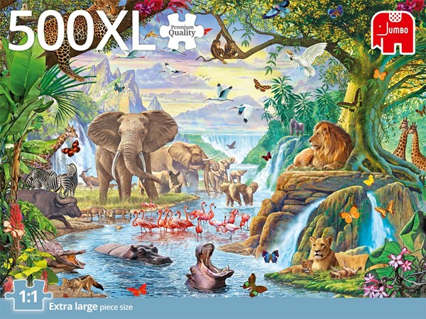 Jumbo (18800) - "Jungle Lake" - 500 pezzi