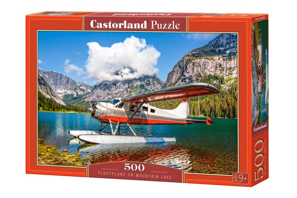 Castorland (B-53025) - "Floatplane on Mountain Lake" - 500 pezzi