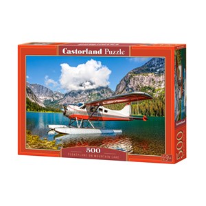 Castorland (B-53025) - "Floatplane on Mountain Lake" - 500 pezzi