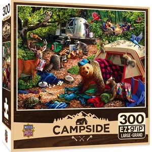 MasterPieces (31997) - Larry Jones: "Campsite Trouble" - 300 pezzi