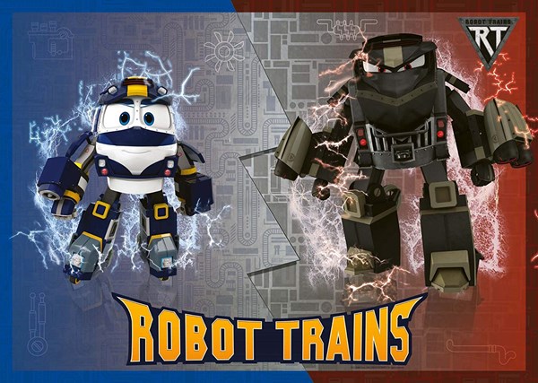 Ravensburger (09787) - "Robot Trains" - 125 pezzi