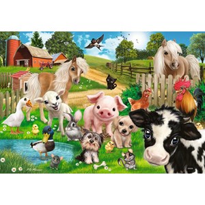 Ravensburger (07830) - "Farm Animals" - 24 pezzi