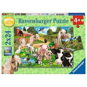 Ravensburger (07830) - "Farm Animals" - 24 pezzi