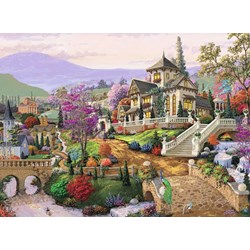 Ravensburger (14806) - "Hillside Retreat" - 500 pezzi