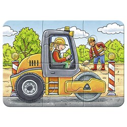 Ravensburger (06946) - "My favorite construction vehicles" - 2 4 6 8 pezzi