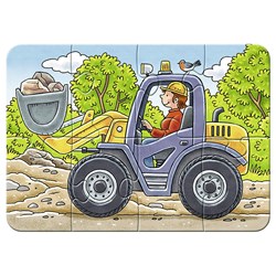 Ravensburger (06946) - "My favorite construction vehicles" - 2 4 6 8 pezzi