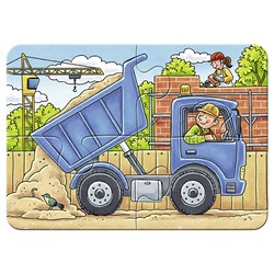 Ravensburger (06946) - "My favorite construction vehicles" - 2 4 6 8 pezzi