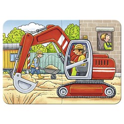 Ravensburger (06946) - "My favorite construction vehicles" - 2 4 6 8 pezzi