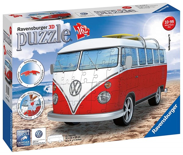 Ravensburger (12531) - "Volkswagen T1" - 162 pezzi