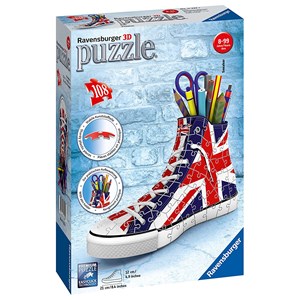 Ravensburger (11222) - "Sneaker Union Jack" - 108 pezzi