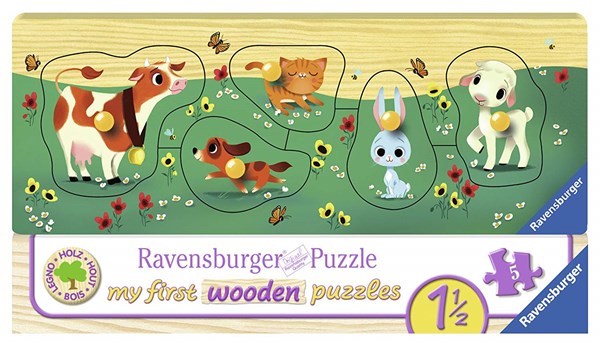 Ravensburger (03235) - "Farm Animals" - 5 pezzi