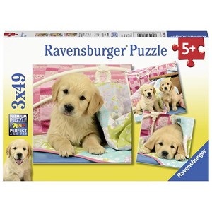 Ravensburger (08065) - "Puppies" - 49 pezzi