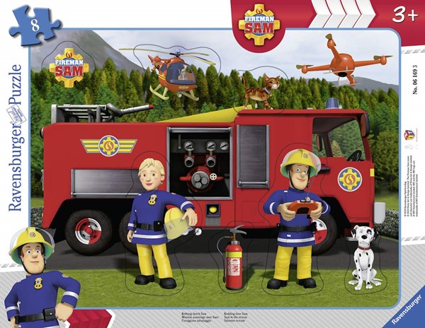 Ravensburger (06169) - "Fireman Sam" - 8 pezzi