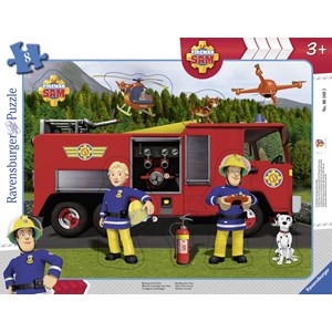 Ravensburger (06169) - "Fireman Sam" - 8 pezzi