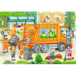Ravensburger (07617) - "Garbage Disposal & Sweeper" - 12 pezzi