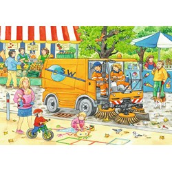 Ravensburger (07617) - "Garbage Disposal & Sweeper" - 12 pezzi