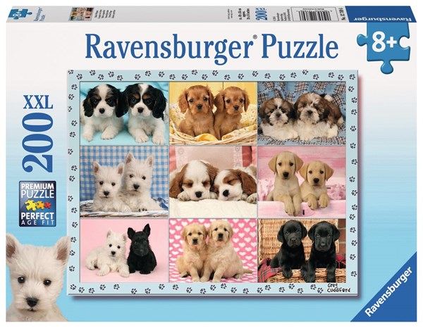 Ravensburger (12769) - "Perfect Pups" - 200 pezzi