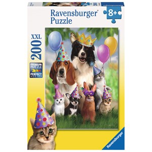 Ravensburger (12643) - "Animal Party" - 200 pezzi