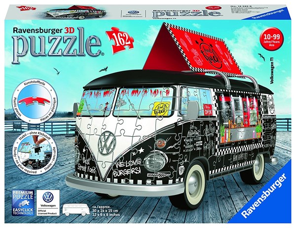 Ravensburger (12525) - "Volkswagen T1, Food Truck" - 162 pezzi