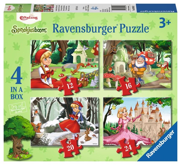 Ravensburger (06945) - "Enchanting Fairytale Forest" - 12 16 20 24 pezzi